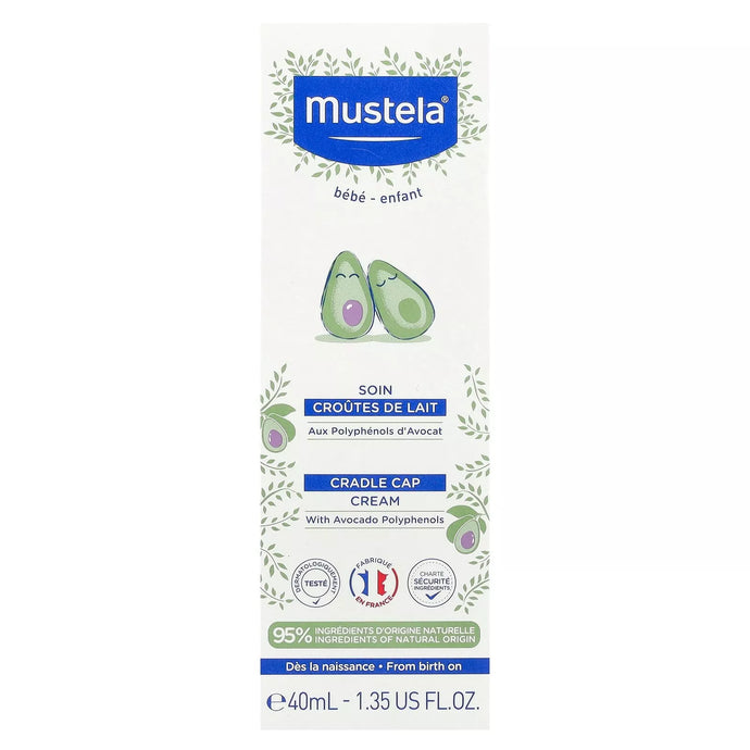 Mustela Cradle Cap Cream, 40ml