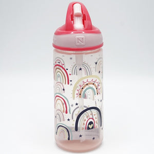 Nuby Super Flip Water Bottles, Pink, 540ml