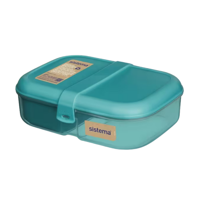 Sistema Plastic Lunch Box, 1.1L -Green