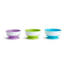 Load image into Gallery viewer, Munchkin Stay Put Toddler &amp; Baby Suction Bowls, 6+Months
