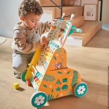 Load image into Gallery viewer, Janod Tropik Multi-Activity Trolley 12+Months
