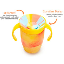 Load image into Gallery viewer, Munchkin Miracle 360° Tropical Swirl Trainer Sippy Cup, 207ml
