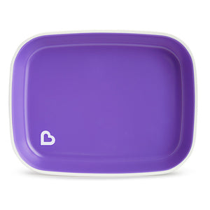 Munchkin Food Adventure Splash Big Kid Dining Set (Purple), 18+months