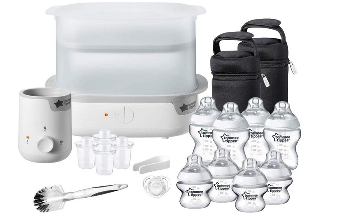 Tommee Tippee Closer to Nature Complete Feeding Set - White