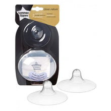 Load image into Gallery viewer, Tommee Tippee  Closer to Nature Clear Nipple Shields -2pack
