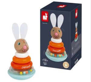 Janod Stackable Roly-Poly Rabbit