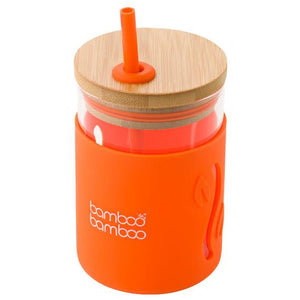 Bamboo Toddler Jar with Straw- 350ml