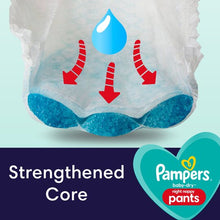 Load image into Gallery viewer, Pampers Baby Dry Size 6 Night Time Nappy Pants 24 Nappies, 15+kg
