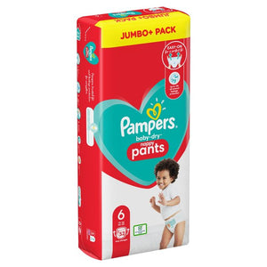 Pampers Baby-Dry Size 6 Nappy Pants 54 Jumbo Pack , (15+kg)