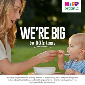 HiPP Organic Banana & Plum Porridge Baby Cereal 7+ Months, 200g
