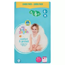 Load image into Gallery viewer, Little Angels Comfort &amp; Protect Size 6 Nappies, 54pack (16+kg)
