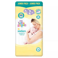 Load image into Gallery viewer, Little Angels Newborn Baby Dry Diapers Size 2, 60 Nappies (3-6kg)
