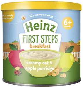 Heinz First Steps Creamy Oat & Apple Porridge, 6+Months - 240g