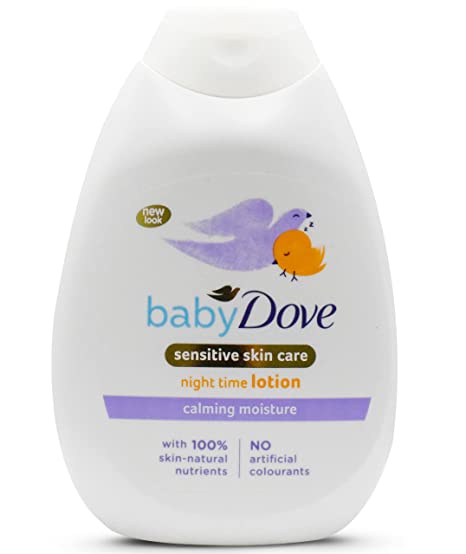 Baby Dove Night Time Lotion for Sensitive Skin, Calming Moisture -400ml
