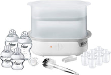 Load image into Gallery viewer, Tommee Tippee Super Steam Electric Steriliser Set- White
