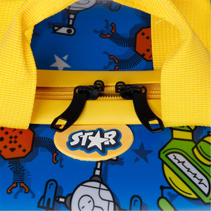 Star Wheelie Kids Suitcase - Blue
