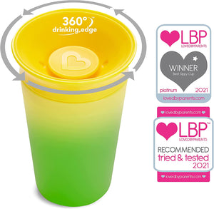 Munchkin Miracle 360° Colour Changing Sippy Cup 266ml, 12+months