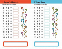 Load image into Gallery viewer, The Best Times Tables Book Ever, Wipe-Clean Workbook, 7+Years
