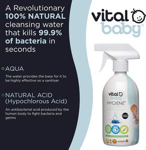 Vital Baby Aquaint Sanitising Water 500ml