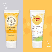 Load image into Gallery viewer, Burt&#39;s Bees Baby Nourishing Lotion with Sunflower Seed Oil,170g
