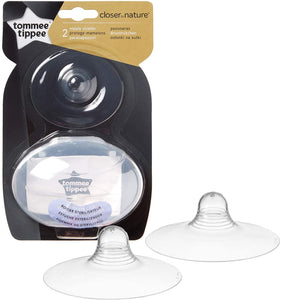 Tommee Tippee  Closer to Nature Clear Nipple Shields -2pack