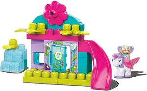 Mega Bloks First Builders Flower Fairies Enchanted Cottage, 1+years