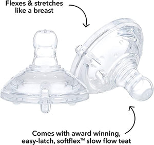 Nuby Combact Colic Feeding Friends Decorated Bottles 3pack, 240ml, 0+Months