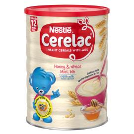 Nestle UK Cerelac Honey and Wheat with Milk, 12+months, 400g
