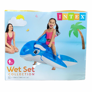 Intex Lil' Whale Inflatable Ride On 3+Years