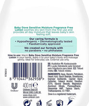 Load image into Gallery viewer, Baby Dove Sensitive Skin Care Rich Moisture Lotion - 400ml
