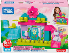 Load image into Gallery viewer, Mega Bloks First Builders Flower Fairies Enchanted Cottage, 1+years
