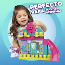Load image into Gallery viewer, Mega Bloks First Builders Flower Fairies Enchanted Cottage, 1+years
