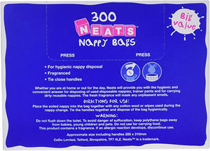 Neats Nappy Bags, 300 pack.