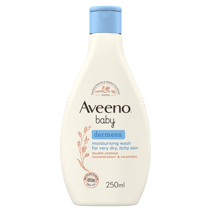 AVEENO Baby Dermexa Moisturising Wash, 250ml