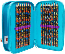 Load image into Gallery viewer, Lego 2 Filled Pencil Case with Coloured Pencils Accessories for School, 22 Pieces
