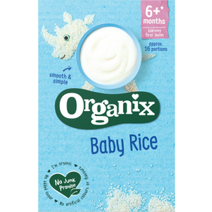 Organix Baby Rice Cereal, 6+Months, 100g