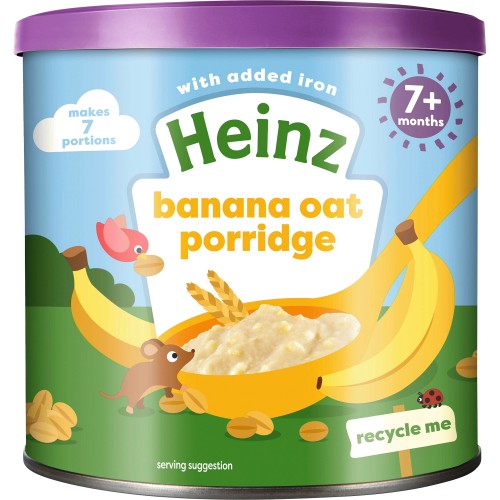 Heinz Banana Oat Porridge 7 months+,220g