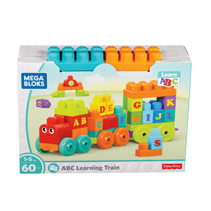 Mega Bloks ABC Learning Train 60pc, 1+Years