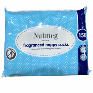 Nutmeg Nappy Sacks, 150 Pack