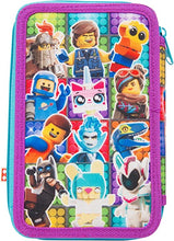 Load image into Gallery viewer, Lego 2 Filled Pencil Case with Coloured Pencils Accessories for School, 22 Pieces
