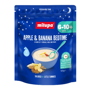 Milupa Apple & Banana Bedtime  Porridge,  6-10Months+ 125g