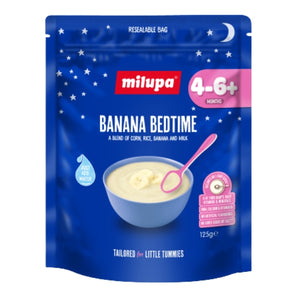Milupa Banana Bedtime Porridge 4-6Months+,125g
