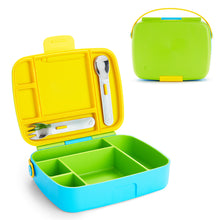 Load image into Gallery viewer, Munchkin Lunch Bento Box with Utensils, 18+Months
