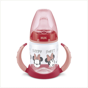 NUK First Choice Disney Learner Temperature Control Bottle -Rose, 150ml, 6-18Months