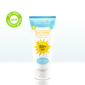 Childs Farm 50+Spf Sun Cream Fragrance Free, 100ml