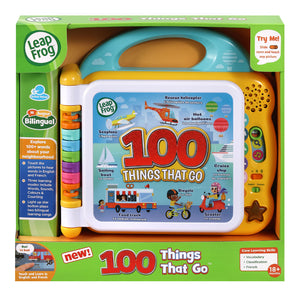 Leap Frog 100 Things That Go Book, 18+Months