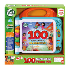 Load image into Gallery viewer, Leap Frog 100 Words &#39;Place I Go&#39; Book, 18+Months
