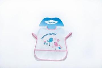Mycey Big Stainproof Bibs with Crumb Catcher Pocket