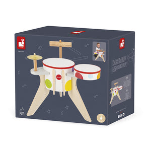 Janod Confetti - Drum Kit, 3+ Years