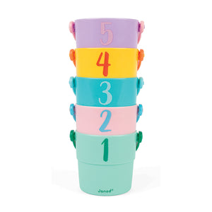 Janod Activities Buckets 5Pack, 10+months